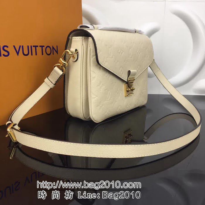 路易威登LV頂級原單 Pochette Metis手袋 M41487 米白斜挎包 YDH1597